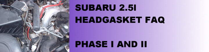 Subaru Head Gasket Logo