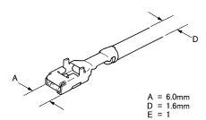 Terminal NF48-AL